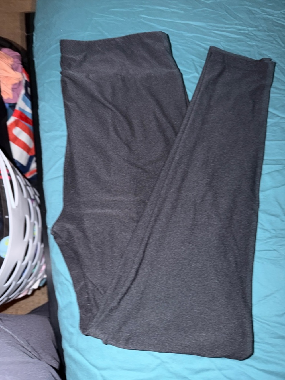 LuLaRoe Tall & Curvy Black Leggings